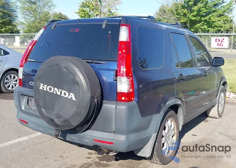 2005 Honda Cr-V Ex из США, поврежденный, VIN JHLRD77855C012072
